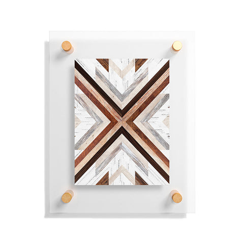 Iveta Abolina Geo Wood 1 Floating Acrylic Print