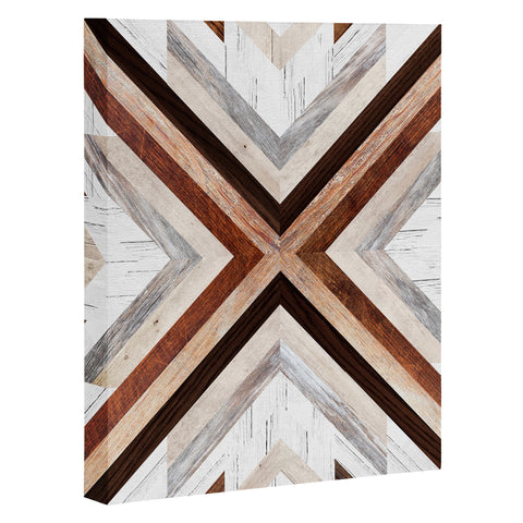 Iveta Abolina Geo Wood 1 Art Canvas
