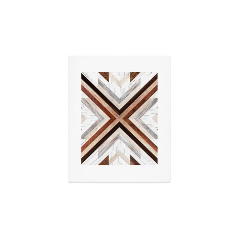 Iveta Abolina Geo Wood 1 Art Print