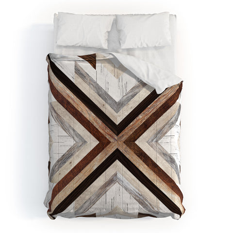 Iveta Abolina Geo Wood 1 Comforter