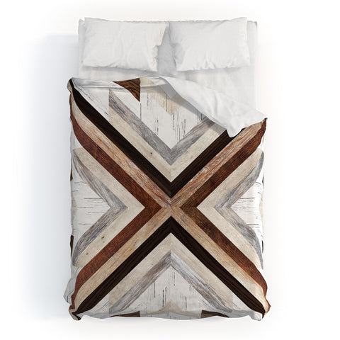 Iveta Abolina Geo Wood 1 Duvet Cover