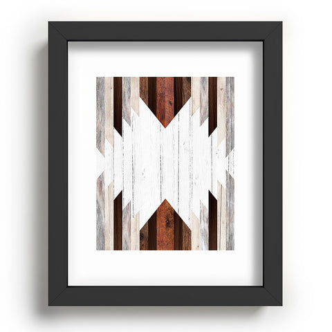 Iveta Abolina Geo Wood 2 Recessed Framing Rectangle