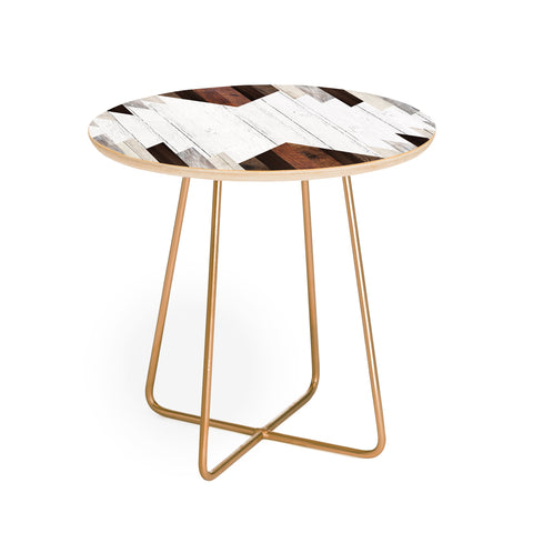 Iveta Abolina Geo Wood 2 Round Side Table