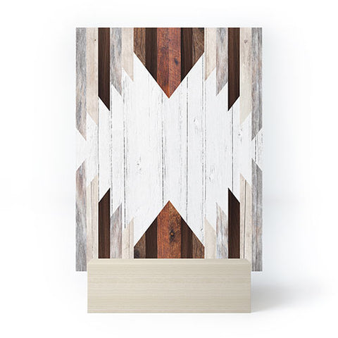 Iveta Abolina Geo Wood 2 Mini Art Print