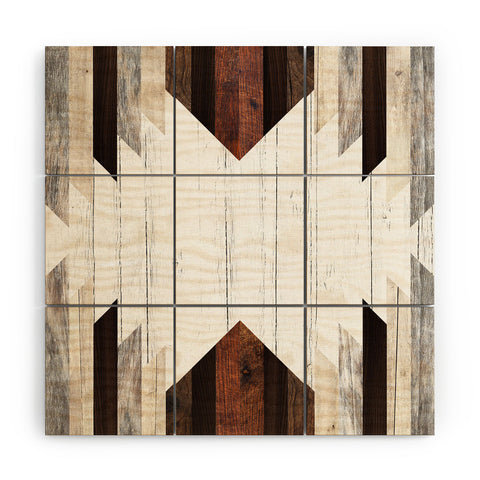 Iveta Abolina Geo Wood 2 Wood Wall Mural