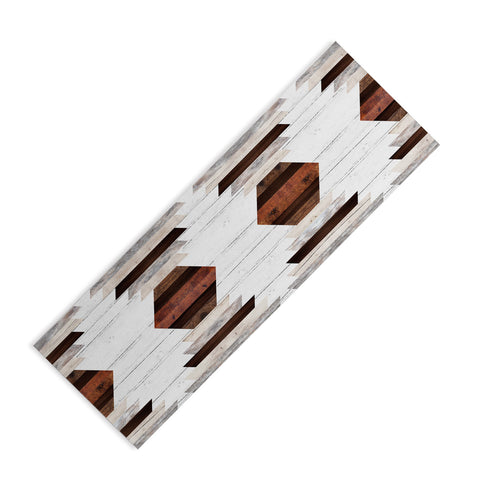 Iveta Abolina Geo Wood 2 Yoga Mat