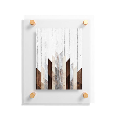 Iveta Abolina Geo Wood 3 Floating Acrylic Print