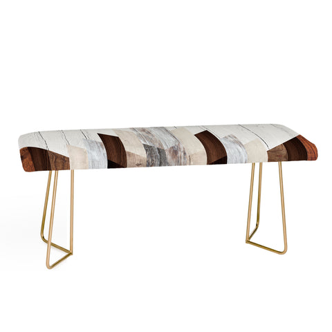 Iveta Abolina Geo Wood 3 Bench