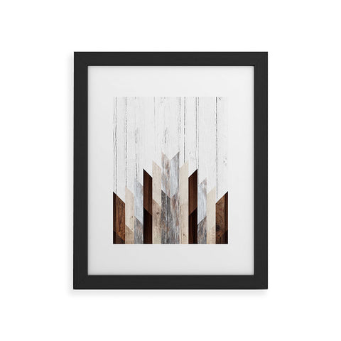 Iveta Abolina Geo Wood 3 Framed Art Print