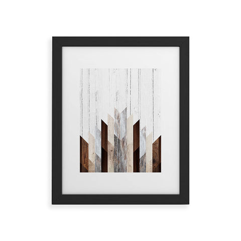 Iveta Abolina Geo Wood 3 Framed Art Print