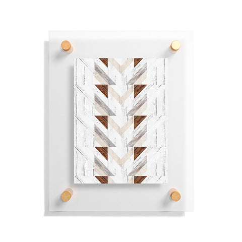 Iveta Abolina Geo Wood 4 Floating Acrylic Print