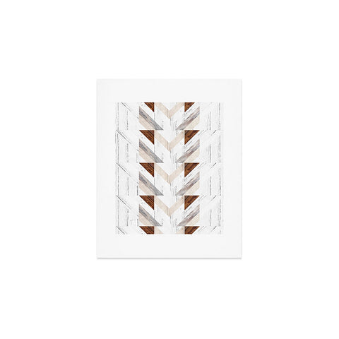 Iveta Abolina Geo Wood 4 Art Print