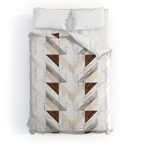 Iveta Abolina Geo Wood 4 Duvet Cover