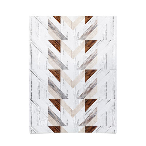 Iveta Abolina Geo Wood 4 Poster