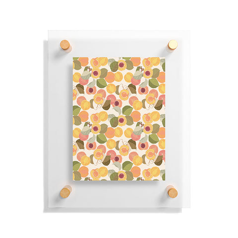 Iveta Abolina Georgia Peach I Floating Acrylic Print