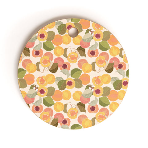 Iveta Abolina Georgia Peach I Cutting Board Round