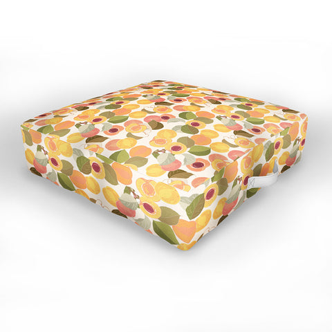 Iveta Abolina Georgia Peach I Outdoor Floor Cushion