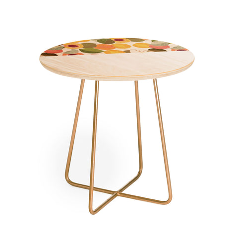 Iveta Abolina Georgia Peach I Round Side Table