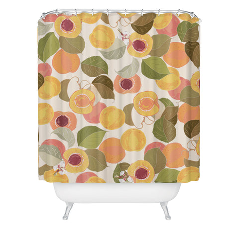 Iveta Abolina Georgia Peach I Shower Curtain