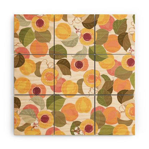 Iveta Abolina Georgia Peach I Wood Wall Mural