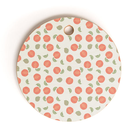 Iveta Abolina Georgia Peach II Cutting Board Round