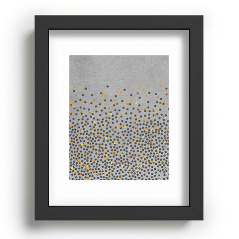 Iveta Abolina Gray Splash Recessed Framing Rectangle