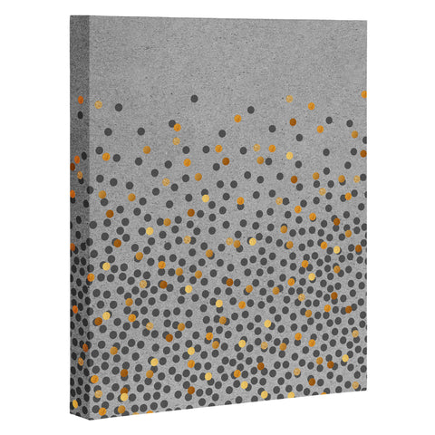 Iveta Abolina Gray Splash Art Canvas