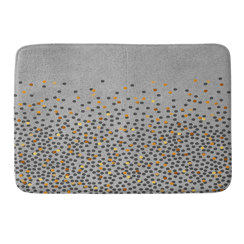 Iveta Abolina Gray Splash Memory Foam Bath Mat