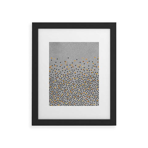 Iveta Abolina Gray Splash Framed Art Print
