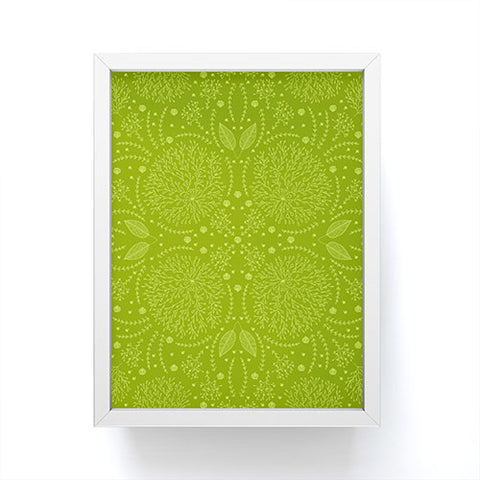 Iveta Abolina Green Terrace Framed Mini Art Print