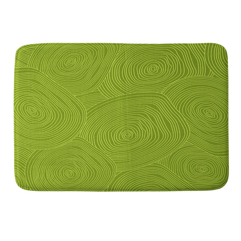 Iveta Abolina Green Terrace II Memory Foam Bath Mat