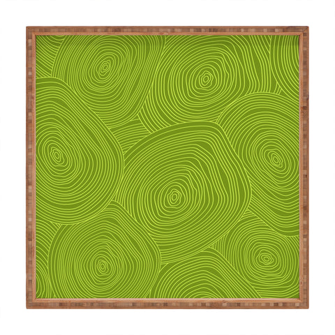 Iveta Abolina Green Terrace II Square Tray