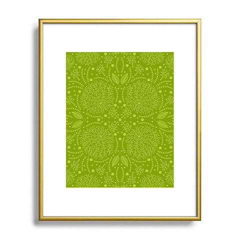 Iveta Abolina Green Terrace Metal Framed Art Print