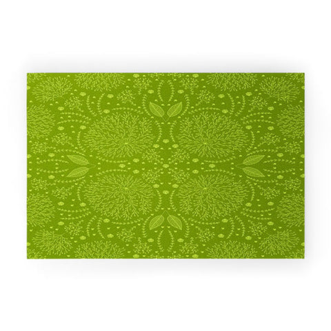 Iveta Abolina Green Terrace Welcome Mat