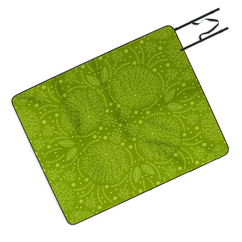 Iveta Abolina Green Terrace Picnic Blanket