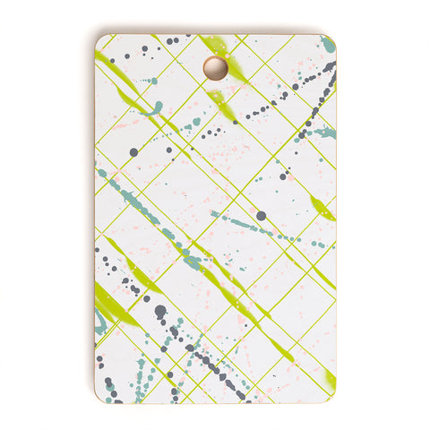 Iveta Abolina Green Thursday Cutting Board Rectangle