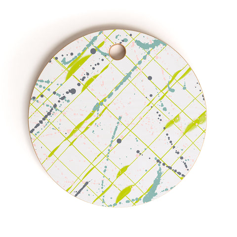 Iveta Abolina Green Thursday Cutting Board Round