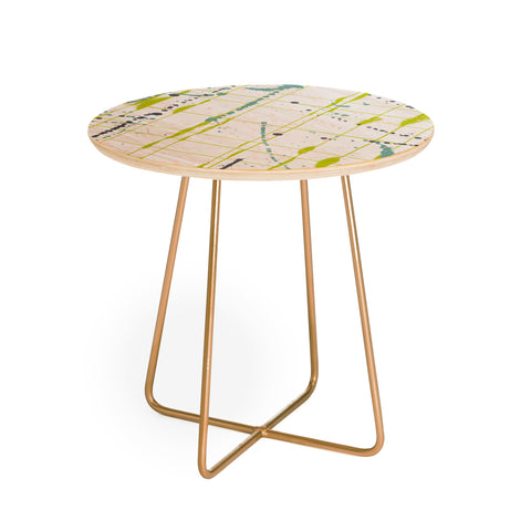 Iveta Abolina Green Thursday Round Side Table