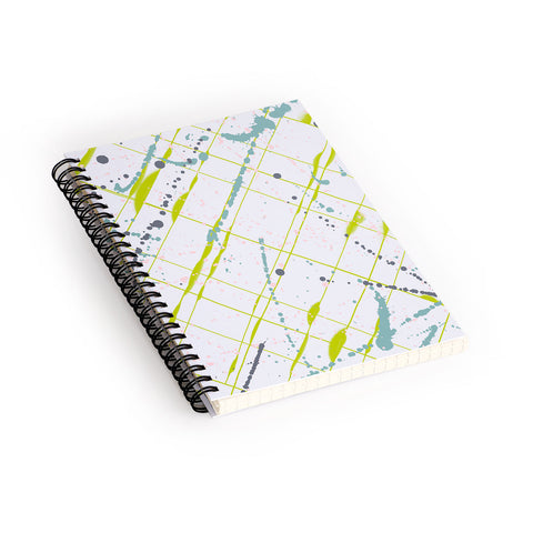 Iveta Abolina Green Thursday Spiral Notebook