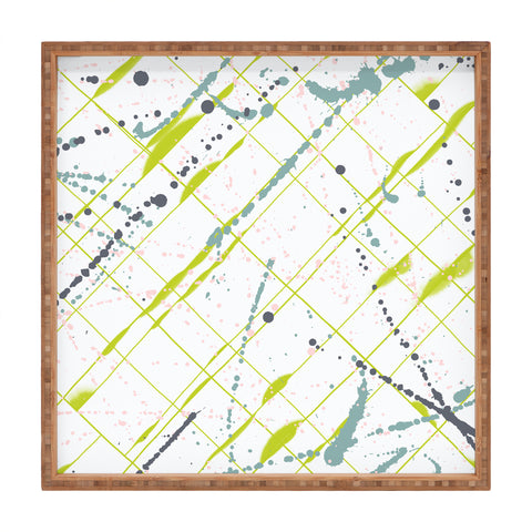 Iveta Abolina Green Thursday Square Tray