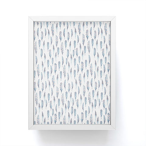 Iveta Abolina Grey Dove Framed Mini Art Print