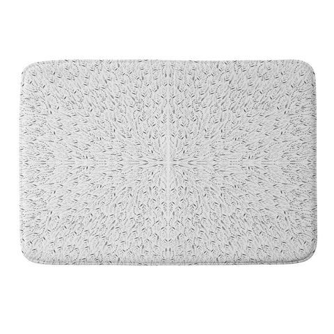 Iveta Abolina Grey Fog Memory Foam Bath Mat