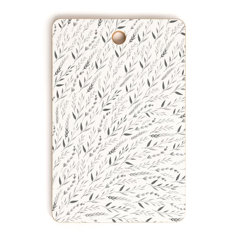 Iveta Abolina Grey Fog Cutting Board Rectangle