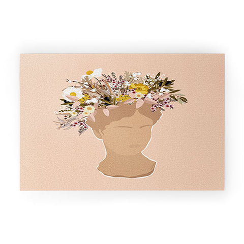 Iveta Abolina Guadalupe Flora II Welcome Mat