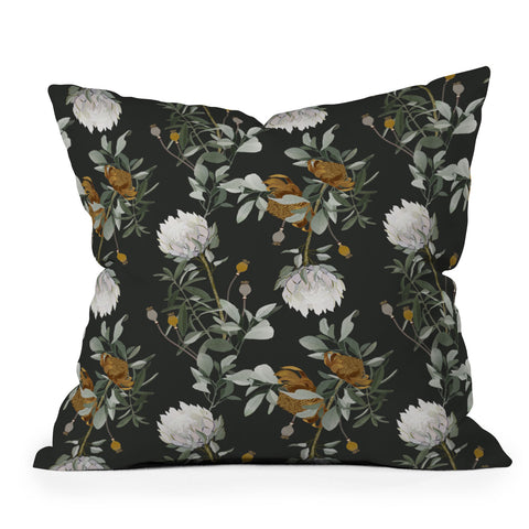 Iveta Abolina Helaine Night Throw Pillow