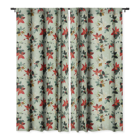 Iveta Abolina Hello December Blackout Window Curtain