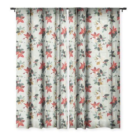 Iveta Abolina Hello December Sheer Window Curtain