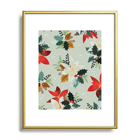 Iveta Abolina Hello December Metal Framed Art Print