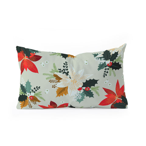 Iveta Abolina Hello December Oblong Throw Pillow