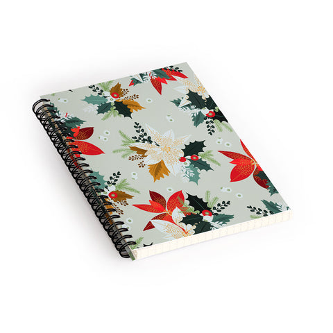 Iveta Abolina Hello December Spiral Notebook